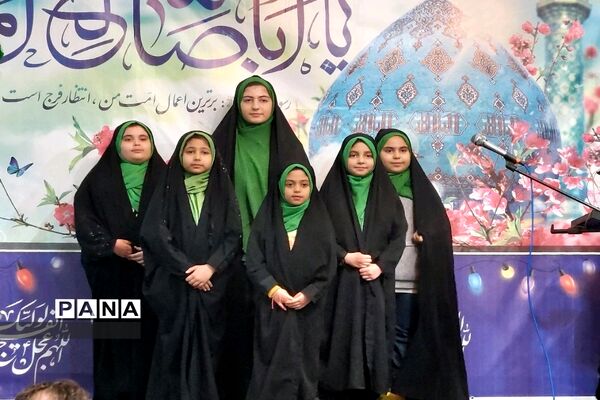 جشن ولادت حضرت مهدی(عج) در منطقه ۱۸