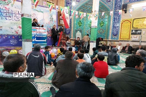 جشن ولادت حضرت مهدی(عج) در منطقه ۱۸