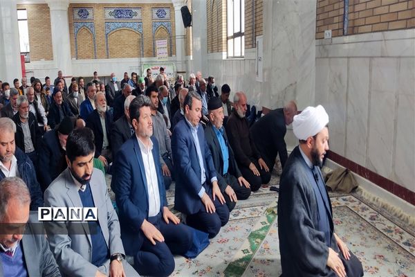 مراسم نماز جمعه کهریزک