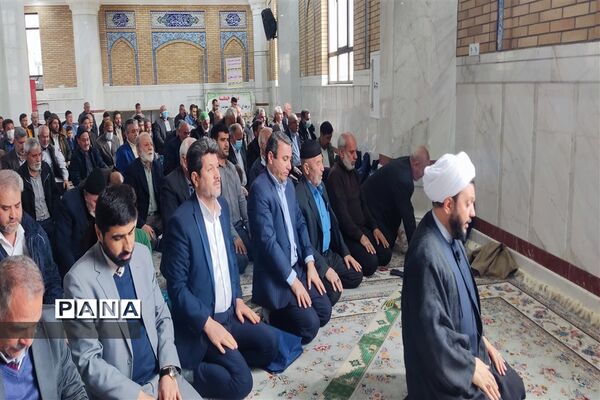 مراسم نماز جمعه کهریزک