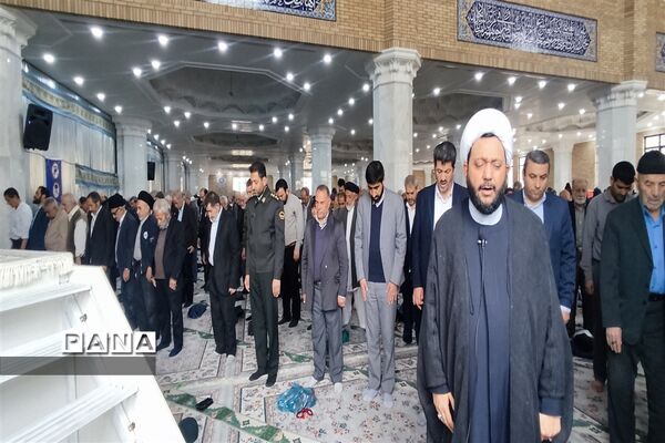 مراسم نماز جمعه کهریزک