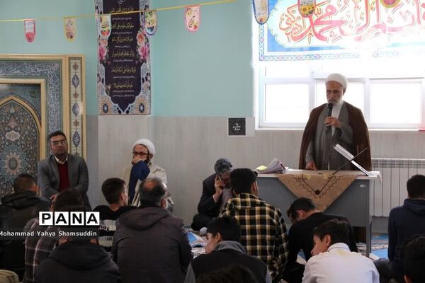 جشن نیمه شعبان در مدرسه چمران سمنان