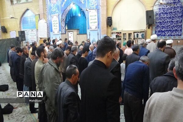 برگزاری نمازجمعه در شهر جوادآباد