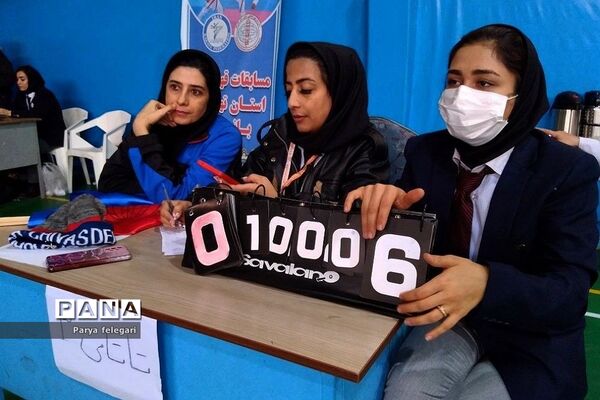 برگزاری مسابقات استانی کاراته بانوان به میزبانی شهرستان قرچک
