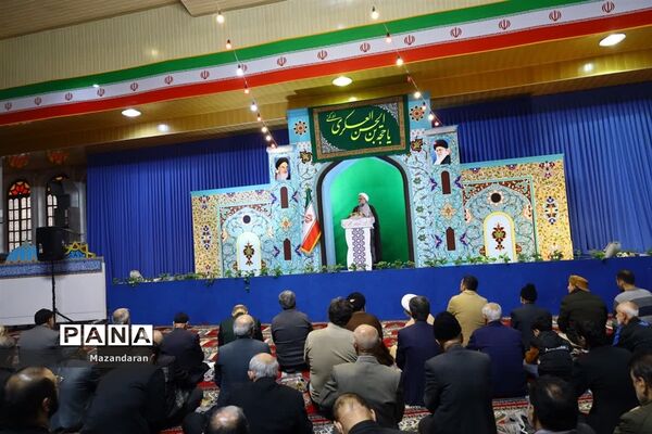 اقامه نماز جمعه در شهرستان ساری