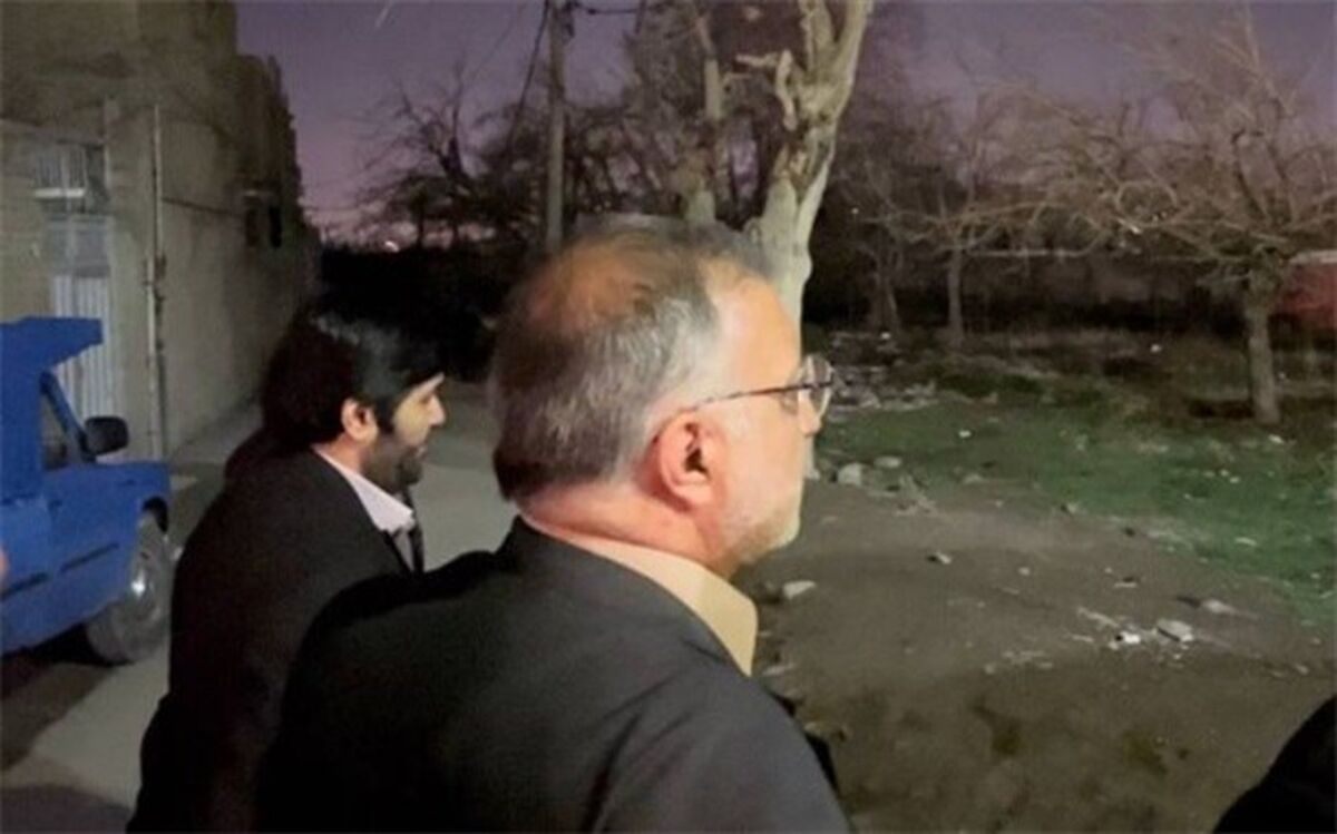 بازدید سحرگاهی شهردار تهران از برخی نواحی شهر