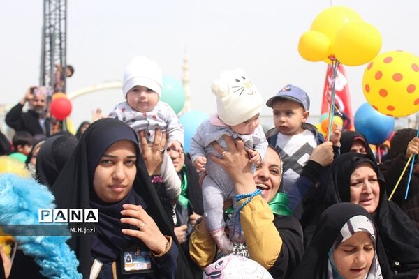 همایش کالسکه سواران نسل ظهور در مسیر مسجد جمکران