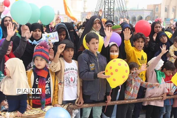 همایش کالسکه سواران نسل ظهور در مسیر مسجد جمکران