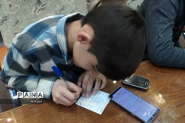 فعالیت کمیته دانش‌آموزی ستاد مردمی تکریم زائران امام عصر(عج)