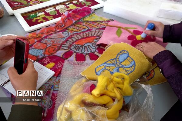 برگزاری کارگاه کچه‌دوزی در جوادآباد