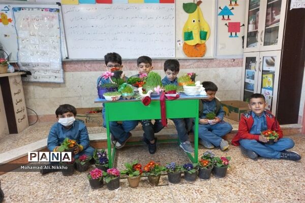جشن نوروز در مدرسه حضرت مهدی (عج) پاکدشت