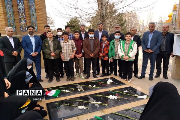 آیین غبار روبی  یادمان شهدای گمنام بوستان پلیس همزمان با گرامیداشت روز شهدا