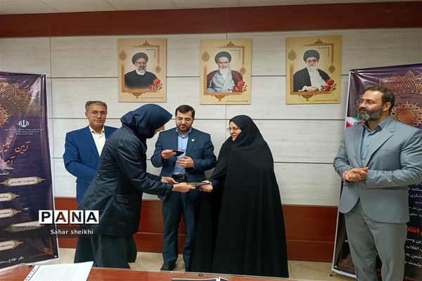 آیین تجلیل از طلایه‌داران مقاطع متوسطه اول و دوم آموزش و پرورش ملارد