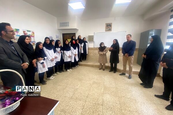 افتتاح اتاق بهداشت در مدرسه مهرآفرین رودهن