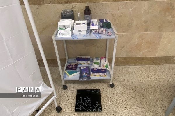 افتتاح اتاق بهداشت در مدرسه مهرآفرین رودهن