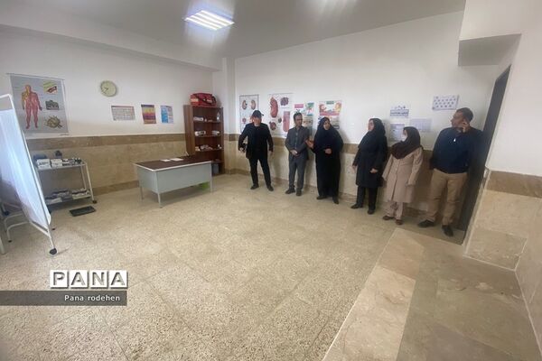افتتاح اتاق بهداشت در مدرسه مهرآفرین رودهن