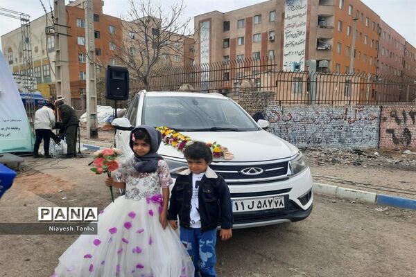 اهدای 500 سری جهزیه به زوجین در پاکدشت