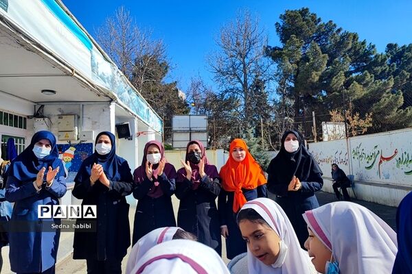 جشن نوروز و چهارشنبه سوری در دبستان حضرت زهرا (س)‌یک رودهن