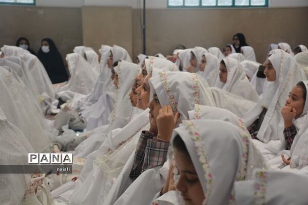 جشن تکلیف دختران فاطمی شهرستان خمینی شهر