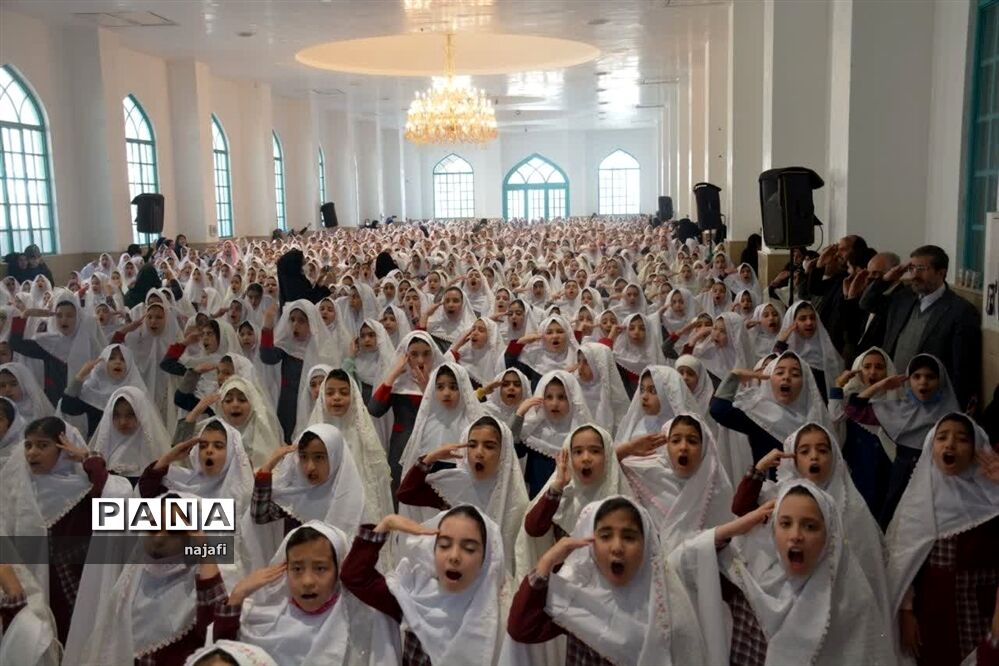 جشن تکلیف دختران فاطمی شهرستان خمینی شهر