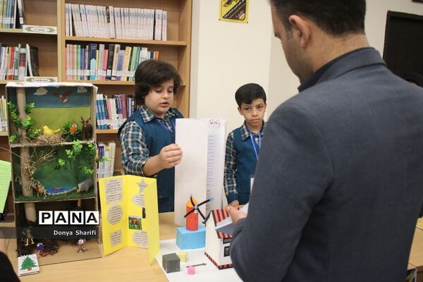 نمایشگاه جابربن حیان دبستان شهید کاوه شهرستان بوشهر