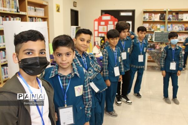 نمایشگاه جابربن حیان دبستان شهید کاوه شهرستان بوشهر