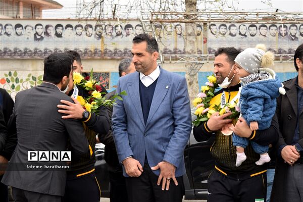 استقبال از ورزشکاران مدال‌آور مازندرانی