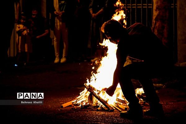 چهارشنبه‌سوری در تهران