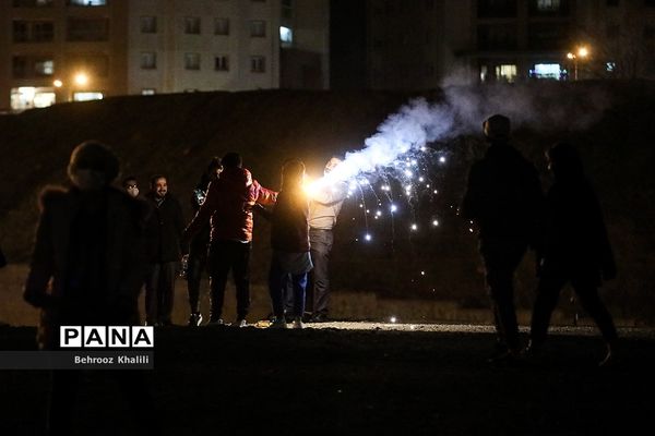 چهارشنبه‌سوری در تهران