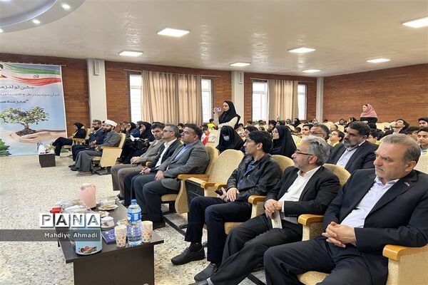 مراسم درختکاری در گلستان