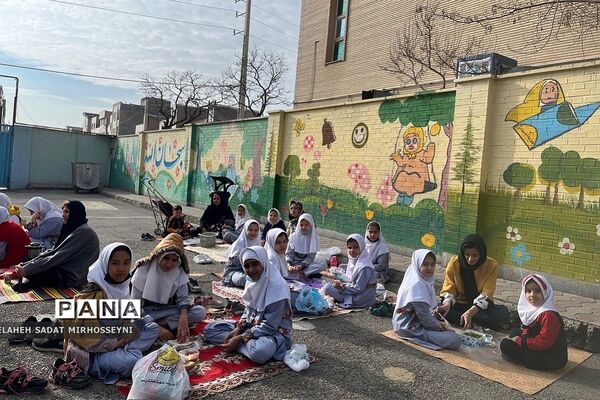 برگزاری طرح صبحانه سالم در دبستان دخترانه ایثار فشافویه