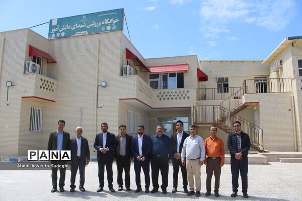 افتتاح خوابگاه ورزشی شهدای دانش‌آموز بوشهر