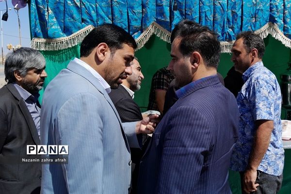 برپایی نوروزگاه‌ در محور یزد - کرمان توسط استانداری یزد