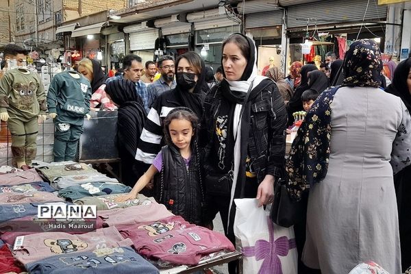 حال و هوای بازار نسیم‌شهر در روزهای پایان سال