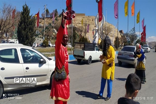 آیین نوروزخوانی در شهرستان فیروزکوه