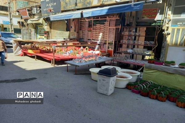 حال و هوای مردم در بازار صالحیه در روزهای پایانی اسفند