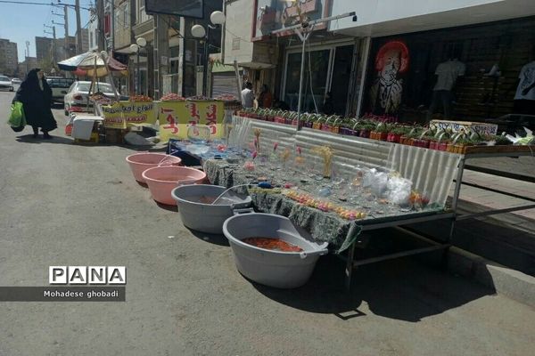 حال و هوای مردم در بازار صالحیه در روزهای پایانی اسفند