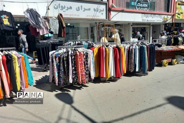 حال و هوای مردم در بازار صالحیه در روزهای پایانی اسفند
