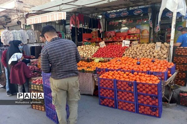 حال و هوای مردم در بازار صالحیه در روزهای پایانی اسفند