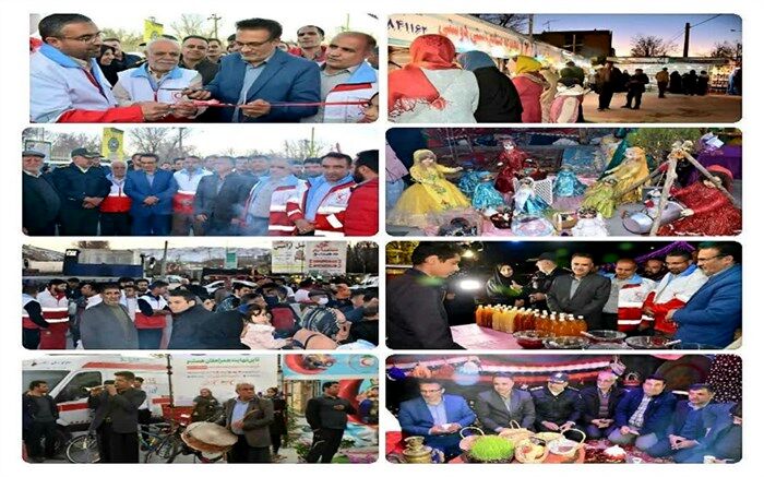 افتتاحیه و آماده‌سازی پست ایمنی و سلامت برای مسافرین نوروزی در شهرستان بروجن