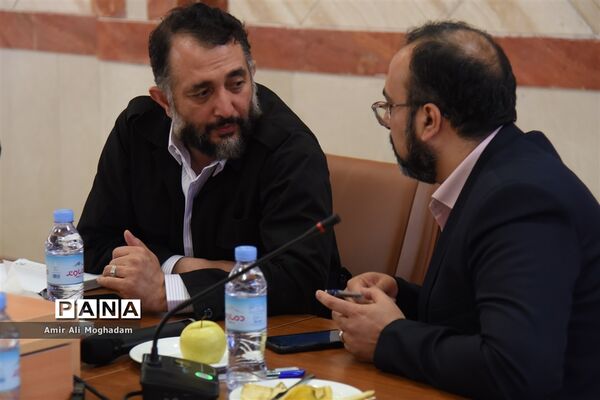 جلسه شورای مدیران مدارس امام رضا (ع) با حضور حداد عادل