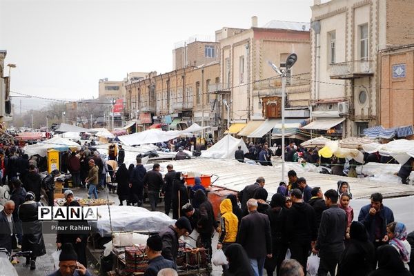 یک قدم مانده به عید در تبریز