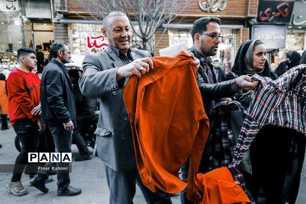 یک قدم مانده به عید در تبریز