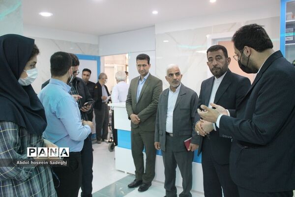 بازدید مدیرکل آموزش و پرورش استان بوشهر از درمانگاه شهدای فرهنگیان بوشهر