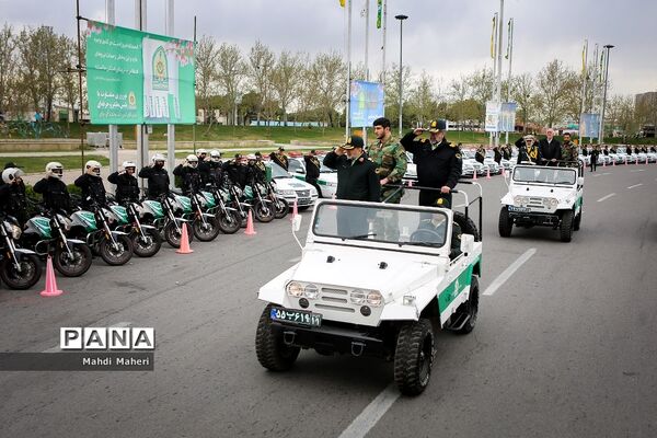 رزمایش اقتدار نوروزی فرماندهی انتظامی تهران بزرگ