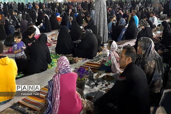 لحظات تحویل سال در مسجد مقدس جمکران