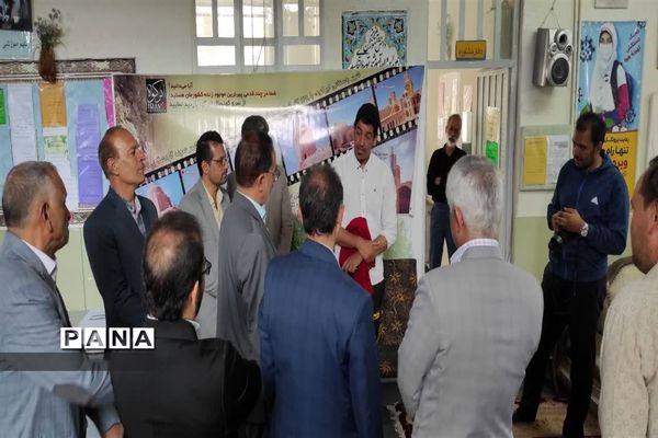 بازدید مدیرکل آموزش و پرورش استان از ستاد اسکان نوروزی ابرکوه