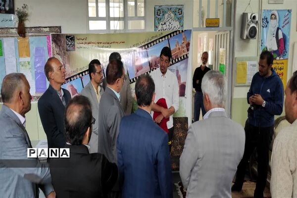 بازدید مدیرکل آموزش و پرورش استان از ستاد اسکان نوروزی ابرکوه