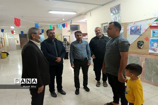 حال و هوای اولین روز بهار در مرکز و مدارس محل اسکان فرهنگیان بهبهان