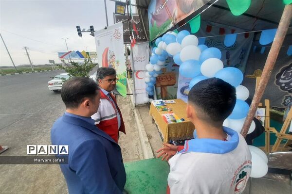 خدمات نوروزی هلال احمر در ملارد